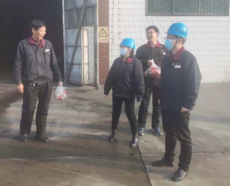 春節(jié)慰問暖人心      安全運營迎金牛