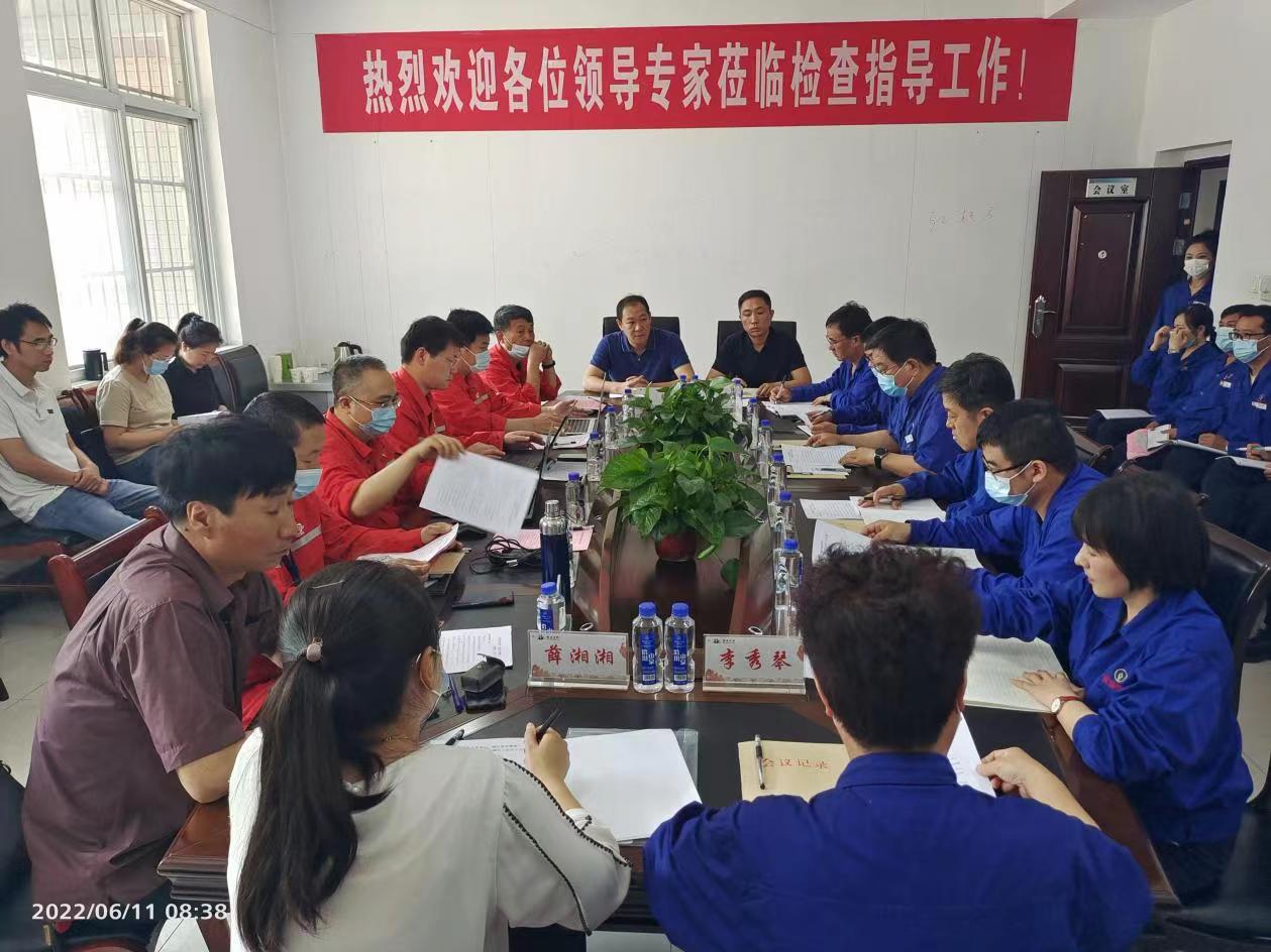 2022年第一輪專家指導(dǎo)服務(wù)組在黑貓化工開展幫扶指導(dǎo)工作